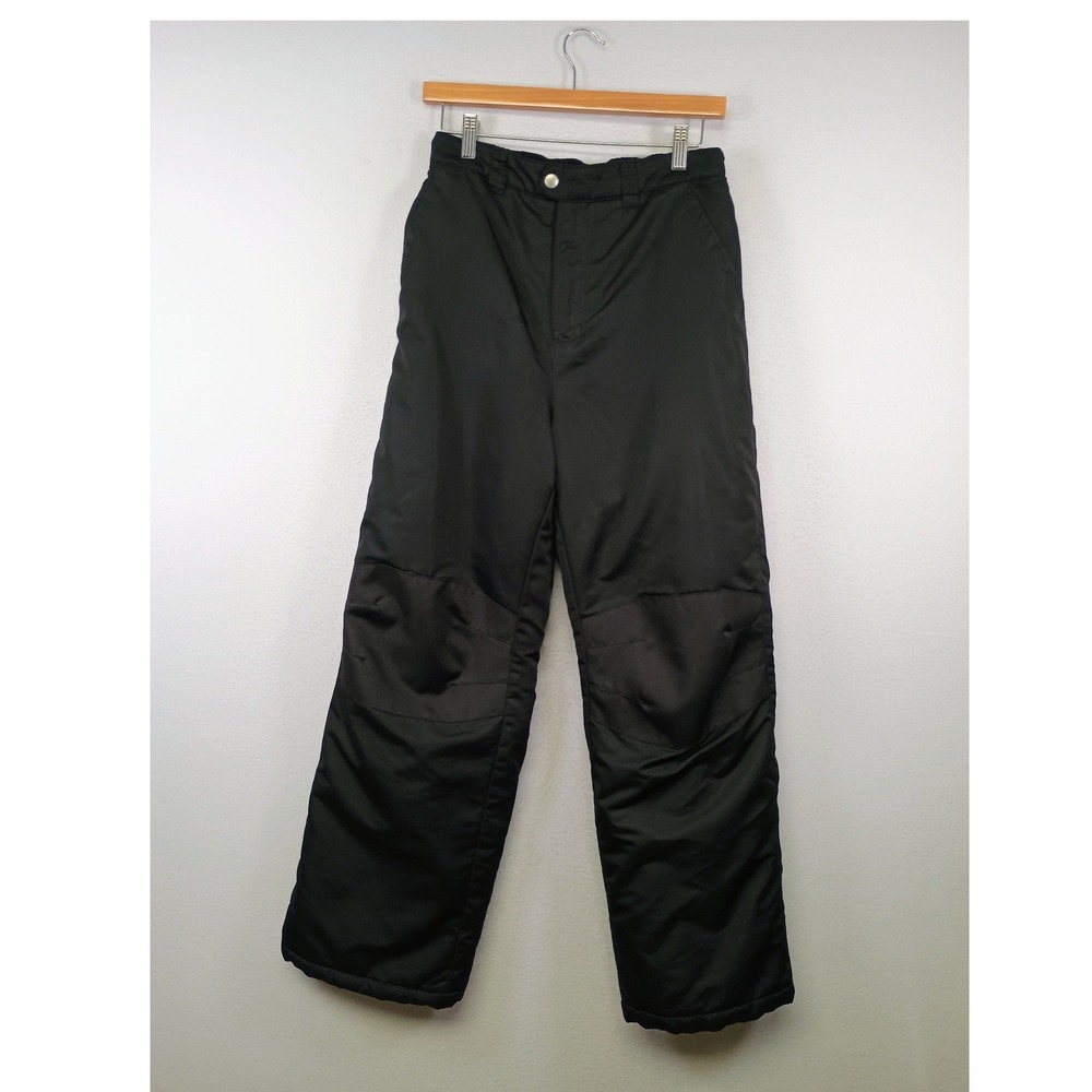 Winter Gorpcore Faded Glory Girls Size 18 XXL Black Soot Insulated Snow Pants